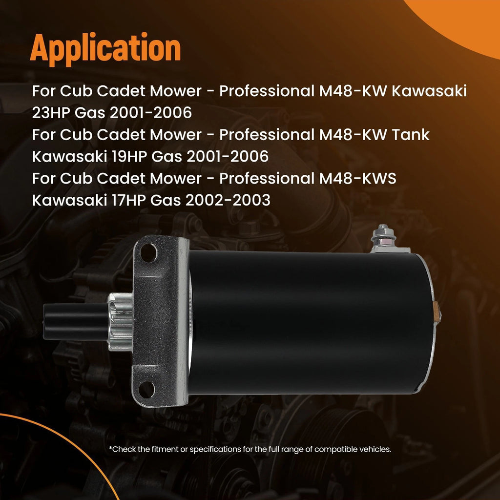 Starter for Toro Z Master Z147 Z149 Kawasaki 17HP 19HP (1999–2006) 99999-7080