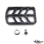 Black Dominator Brake Pedal Pad for Harley Dyna Softail Touring Freewheeler (2016–2023)