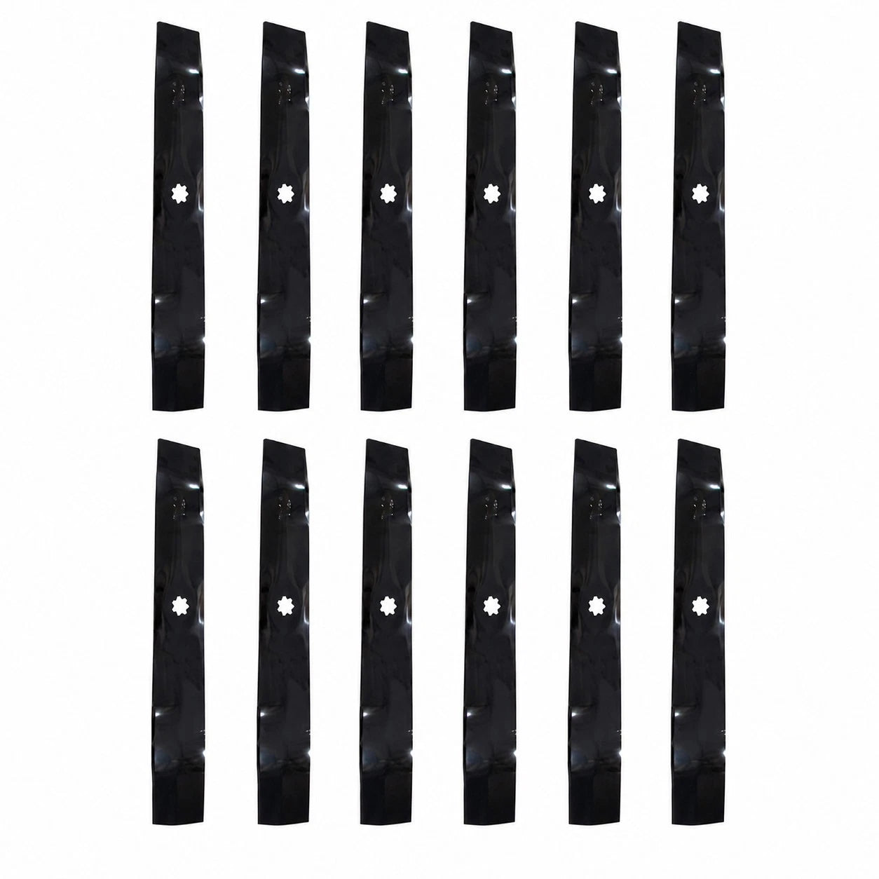 12X Lawn Mower Blade for John Deere (Replaces AM137327)