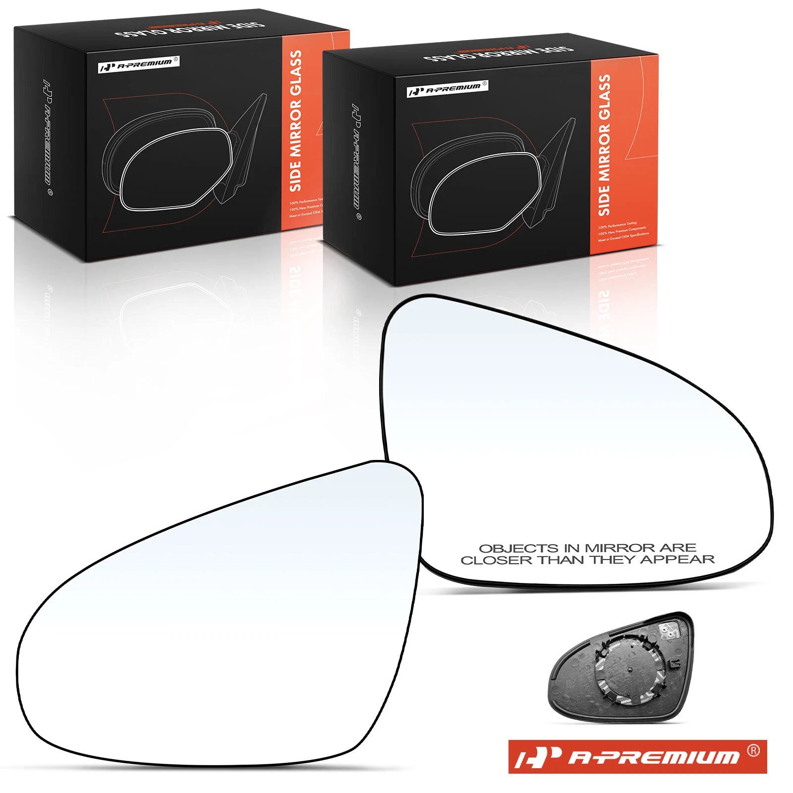 Heated Power Mirror Glass for Toyota Corolla 2014-2019 (2Dr/4Dr)