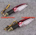 Red LED Turn Signal Lights for Universal Vehicles