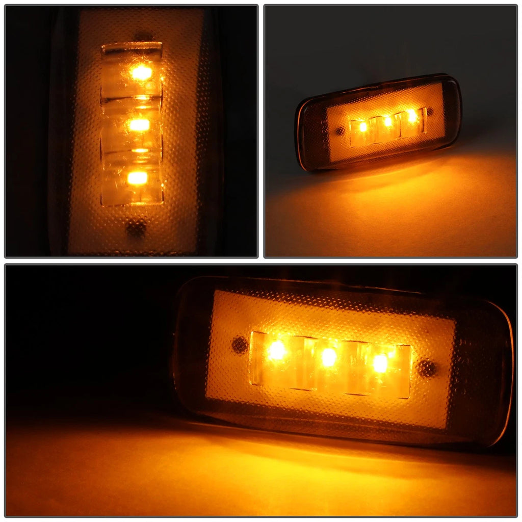 Set of 4 LED Marker Cab Lights for Ram Truck 3500 (2010–2017)