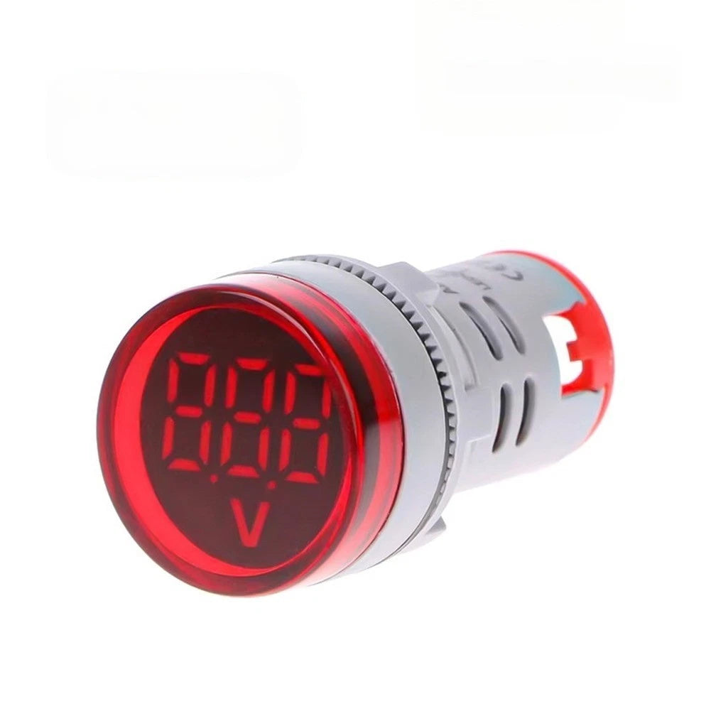22mm Mount LED Digital AC Voltmeter for Industrial Equipment