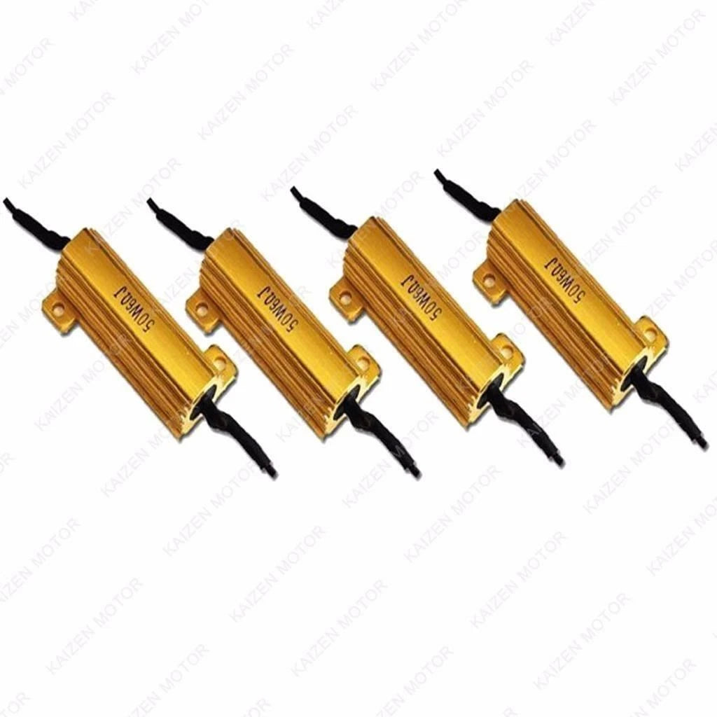 4x 50W 6-Ohm Load Resistors Relay for Flash Turn Signal Blinker LED (2010-2020)