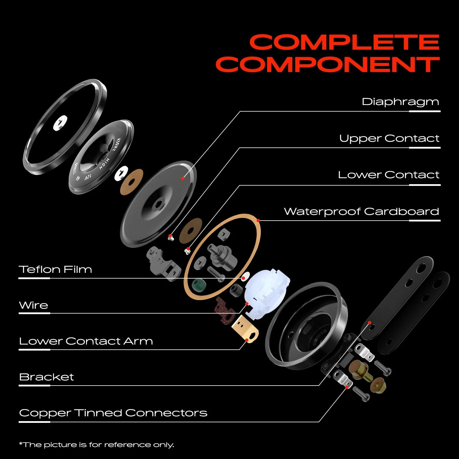 Metal Disc Horn for Ford Focus