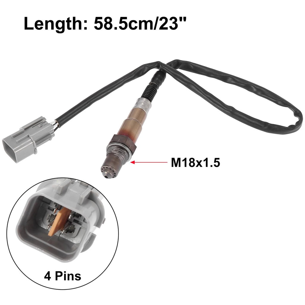 O2 Oxygen Sensor Rear for Hyundai Accent Veloster, Kia Rio Soul (2011–2021)