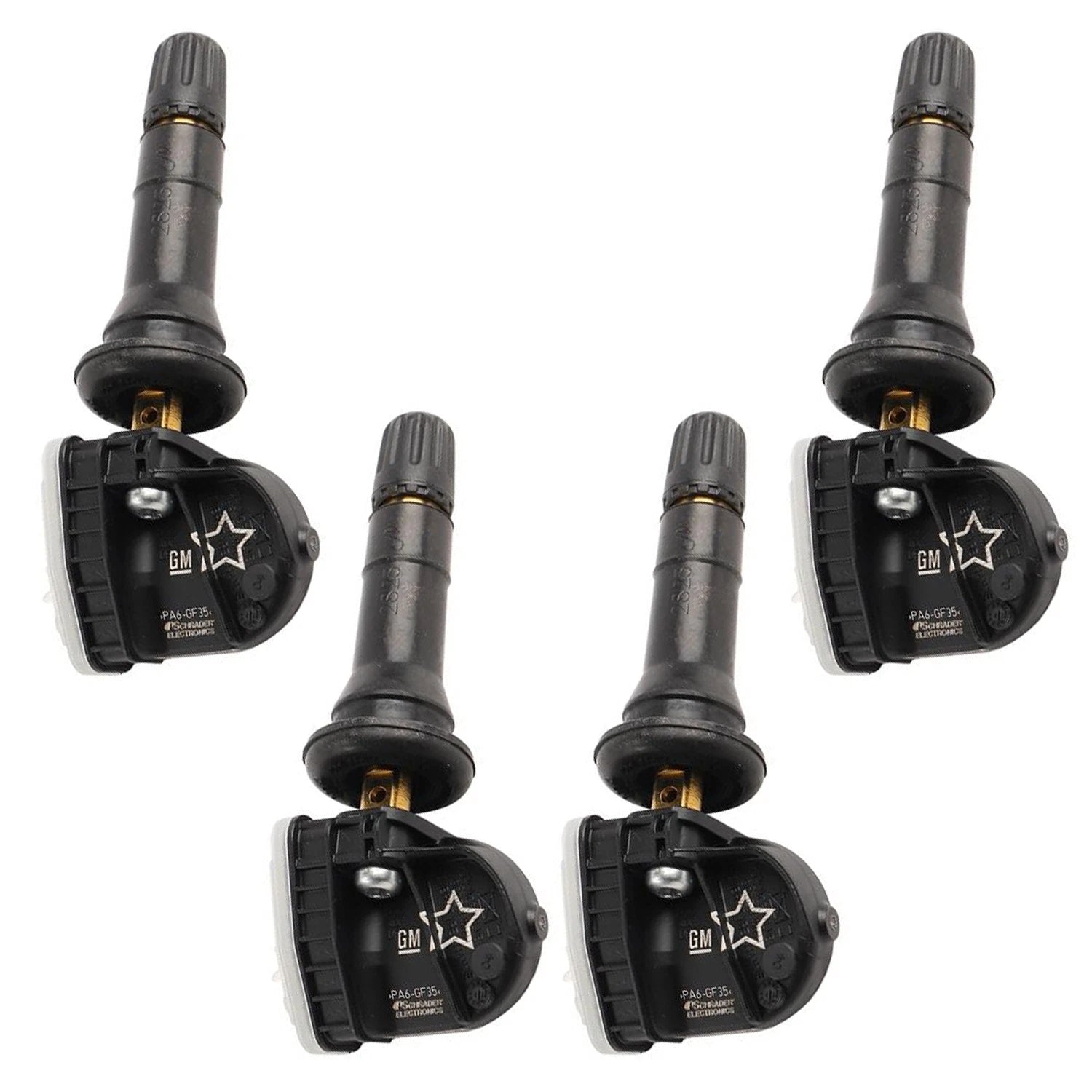 Set of 4 ACDelco Tire Pressure Monitoring System Sensors for Equinox Silverado 1500 (2014–2020)