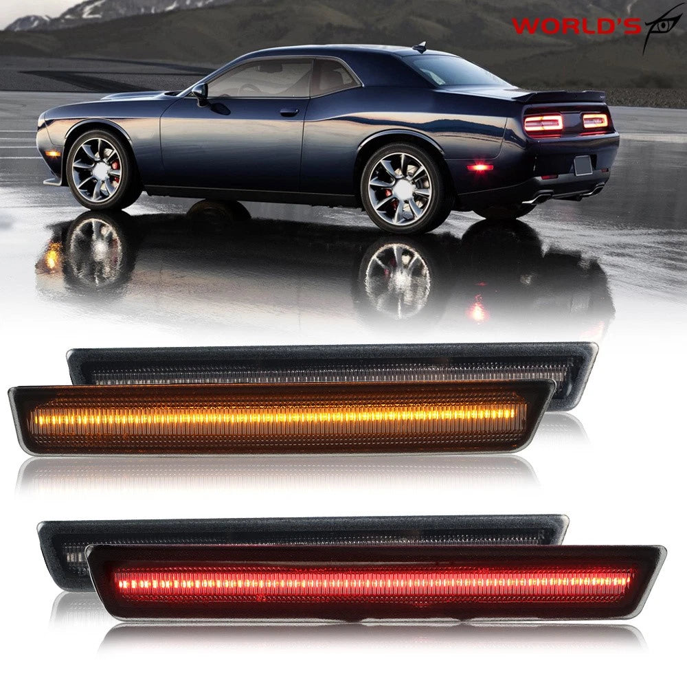 Set of 4 LED Marker Lights for Dodge Challenger (2015–2021)