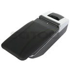 Center Console Armrest Storage Box for Nissan Versa (2007–2011) Black