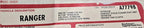 Original Dealer Window Sticker for Ford Ranger 4X4 2001