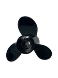 3X 10 x 17 RH BlackMax Aluminum Propeller for Mercury Marine (OEM 73144A45)