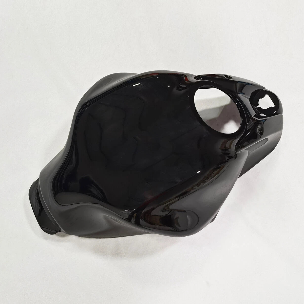 Glossy Black Fuel Gas Tank Cover for Kawasaki Ninja 650 (2017–2025)