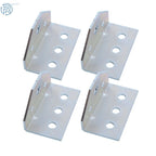 Set of 4 Swivel Top Bunk Bracket Kits for Boat Trailers (8")