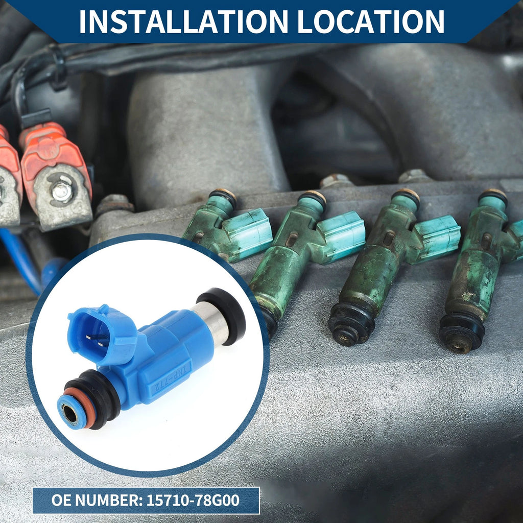 Fuel Injector No. 15710-78G00 for Mazda BT-50/B-2.6 (Year Range Not Specified)
