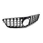 GTR Style Front Bumper Grille for Benz C Class W204 (2007-2014) Silver