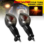 Smoke Lens Turn Signal Indicator Blinker Light for Kawasaki Ninja 250R (2008–2012)