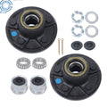 Set of 2 Trailer Hubs for 3500Lb Axles (1-1/16'' to 1-3/8'')