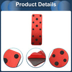Footrest Pedals Cover for Subaru Forester (2003–2005) Aluminum Alloy Red
