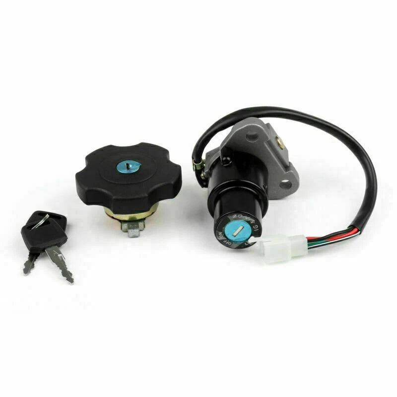 Ignition Switch Gas Cap Lock Key Set for Yamaha XT600 TW200 XT225 (1983–2007)