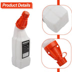 Fuel Mixing Bottle 1L with Accurate Ratio Measurements for Garden Equipment