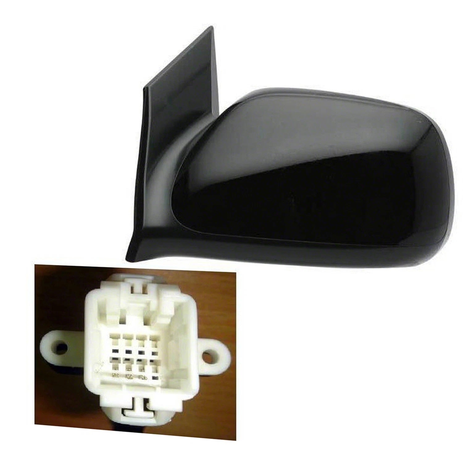 Ready to Paint Driver Side Power Door Mirror Replacement for Ford Ranger (2016–2023)
