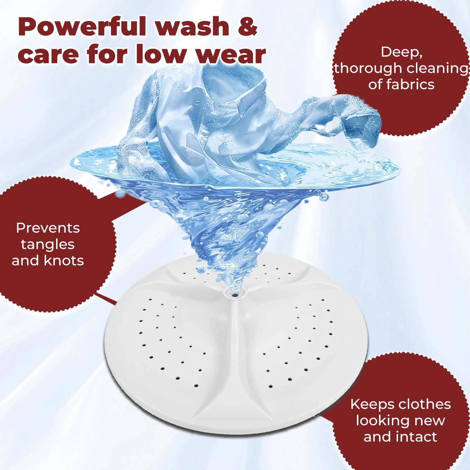 Washer Wash Plate for Whirlpool Washer (W10752283)