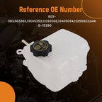 Coolant Reservoir Tank with Cap for Buick Cascada, Chevrolet Cruze (2016–2019)