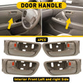 Set of 2 Door Handles for Toyota Camry (2002–2006) Inner Beige