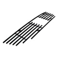 Stainless Black Billet Grille for Honda Accord Sedan (2008–2010)