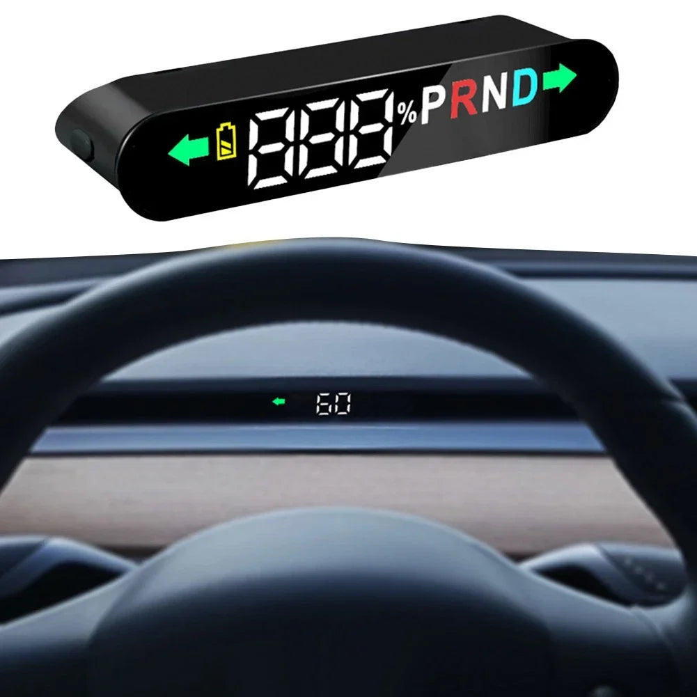 Car HUD HUD Display / 1 Pc / Door Opening Reminder for Tesla Model