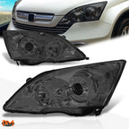 Projector Headlight for Honda CR-V (2007–2011) Smoked Lens Clear Corner