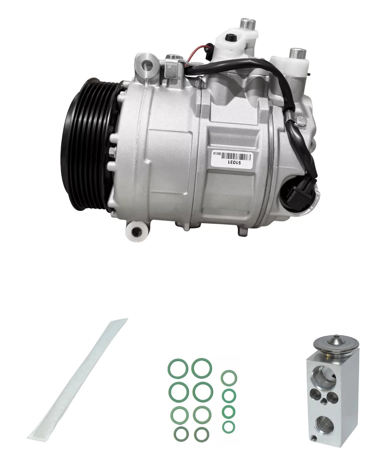 AC Compressor Kit Heavy Duty for Mercedes CLS63 AMG 5.5L (2012–2015)