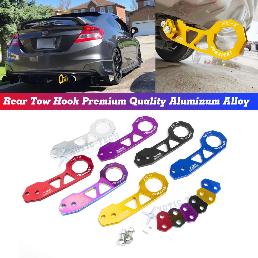 Aluminum Rear Tow Hook Kit for Honda Civic & Acura Integra (2001–2006)