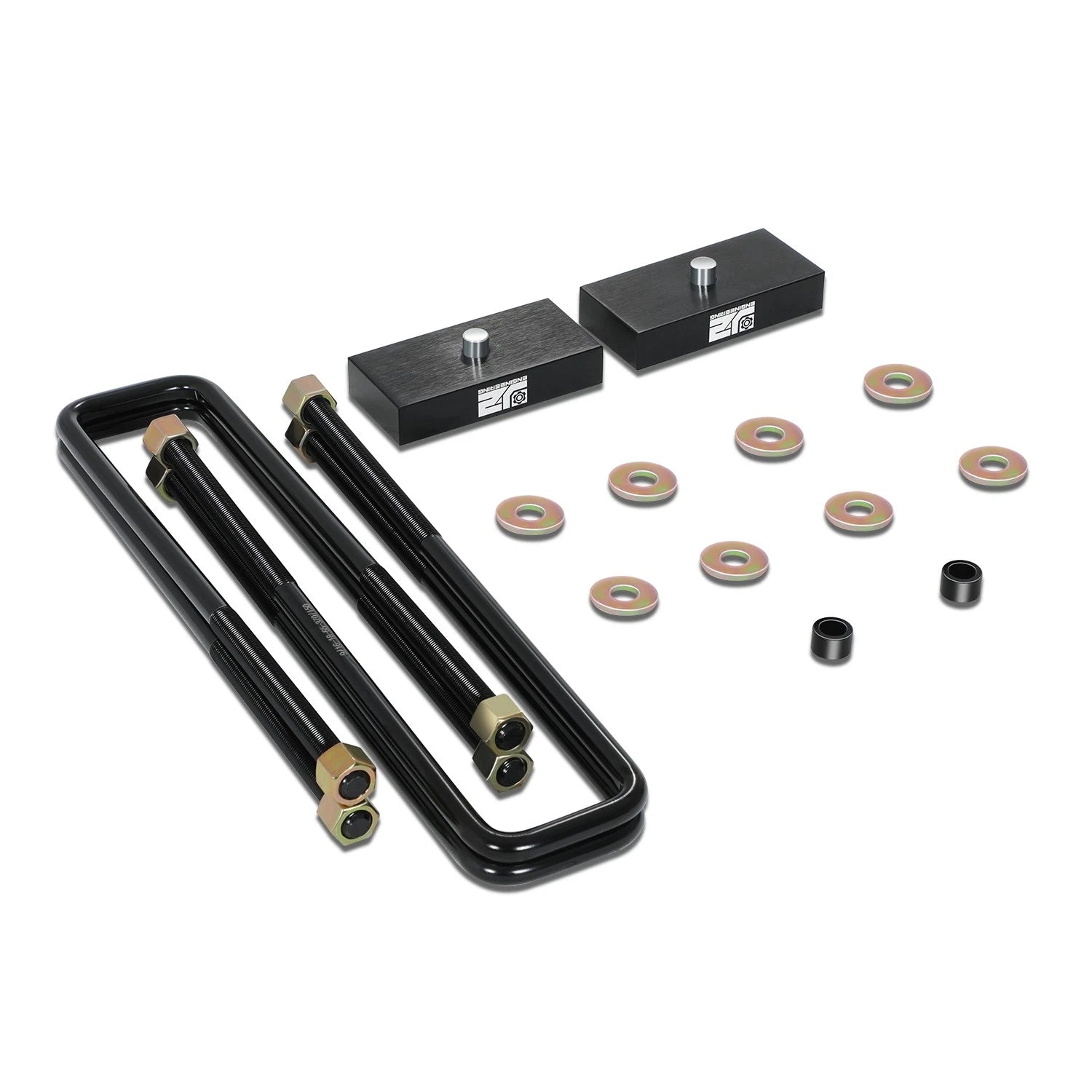 Set of 2 Leaf Spring Leveling Lift Blocks for Dodge Ram 1500 (1994–2002)