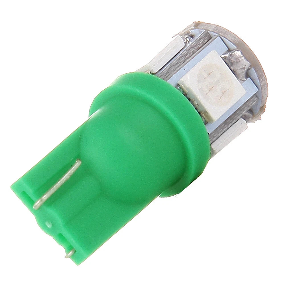 20x T10 W5W LED Bulbs for License Plate Instrument Cluster (Universal)