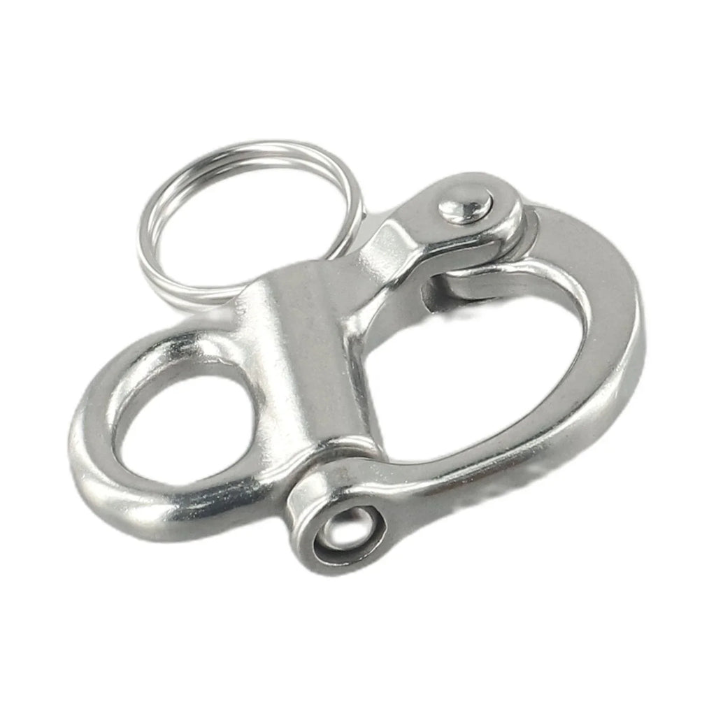 Shackle Eye Fittings Hook Marine Quick Release Replacement Silver