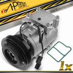 A/C Compressor with Clutch for Kia Rio (2001–2002)