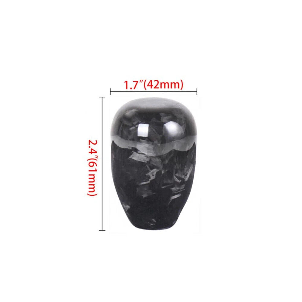 Carbon Fiber Shift Knob with M12x1.25 Adapter for Logitech G27 G29 G920 G2930