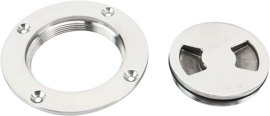 3" Stainless Steel Deck Cover Plate Round Inspection Hatch (Universal)
