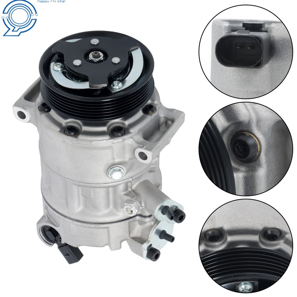 A/C Compressor with Clutch for Audi Q3 TT (2015–2018)