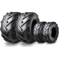 Set of 4 Wanda Turf Tires 13x5-6 & 23x8.50-12 for Lawn Mower Tractor