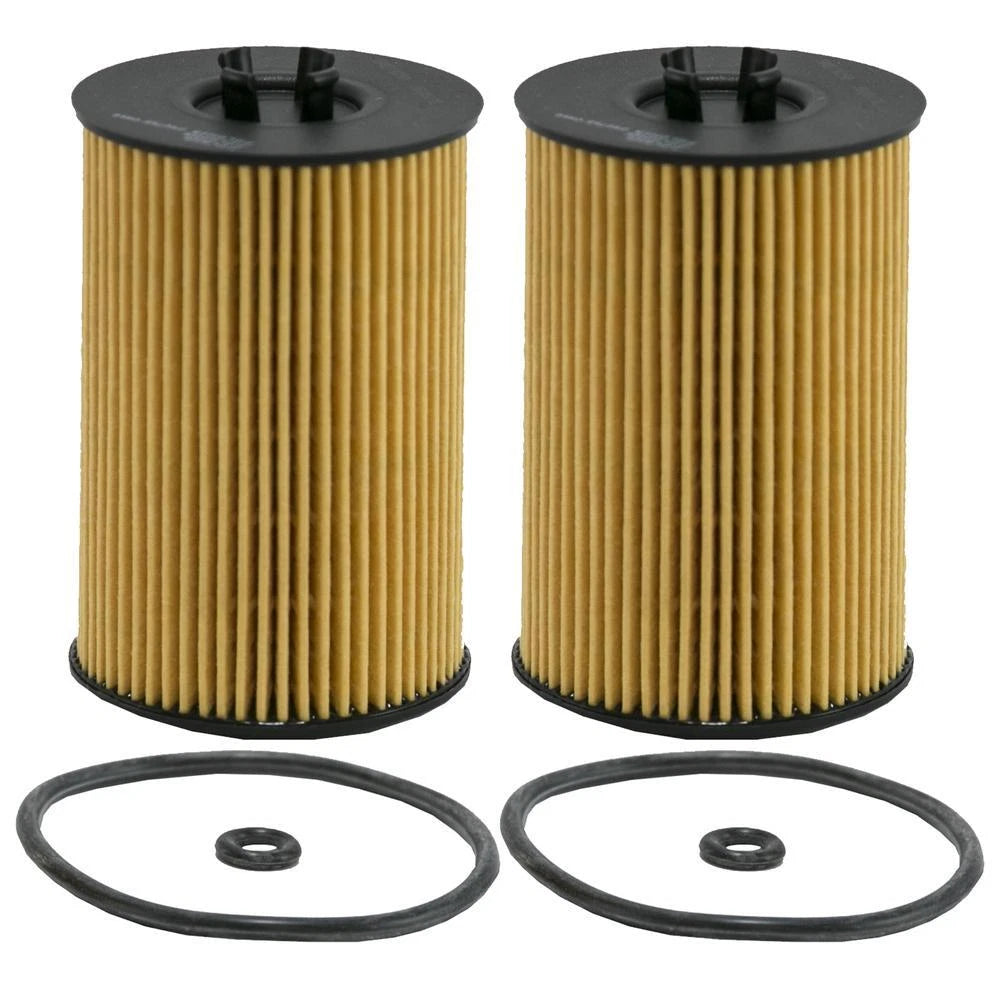 2X Wix Engine Motor Oil Filters for Audi Volkswagen 2.0 Turbo Diesel
