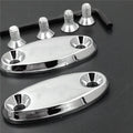 Mirror Block Off Base Plates for Honda CBR 600 F4 F4i 900 RR 929 954 1000RR Chrome