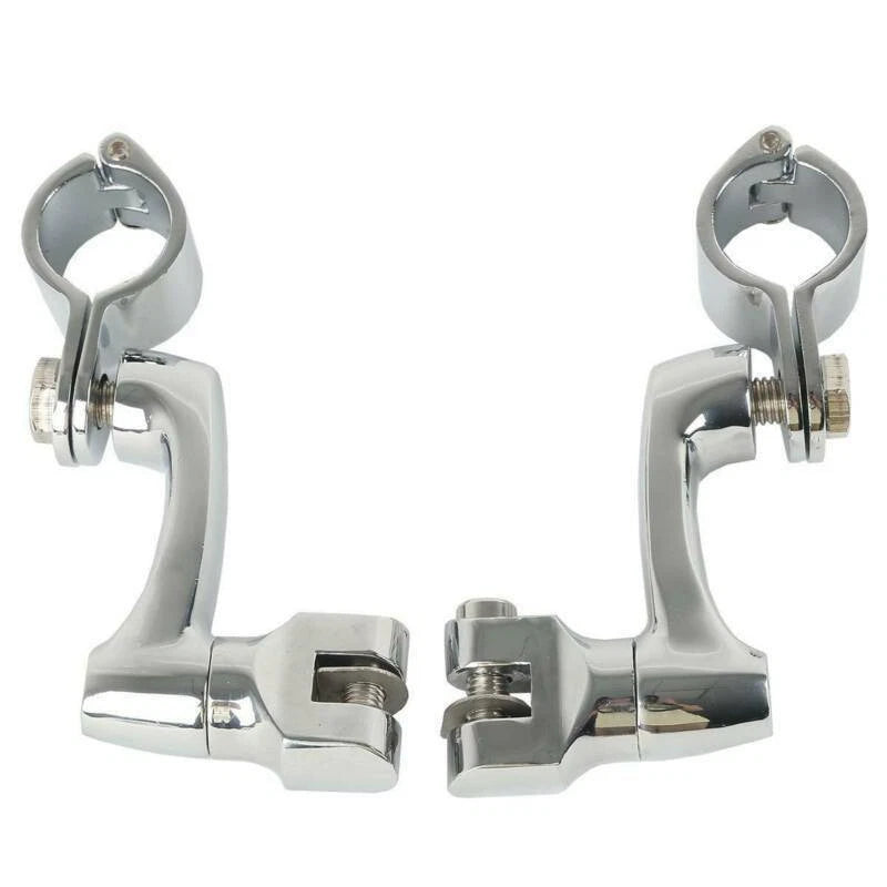 1-1/4" Highway Engine Guard Footpeg Pegs for Harley Street Road Glide