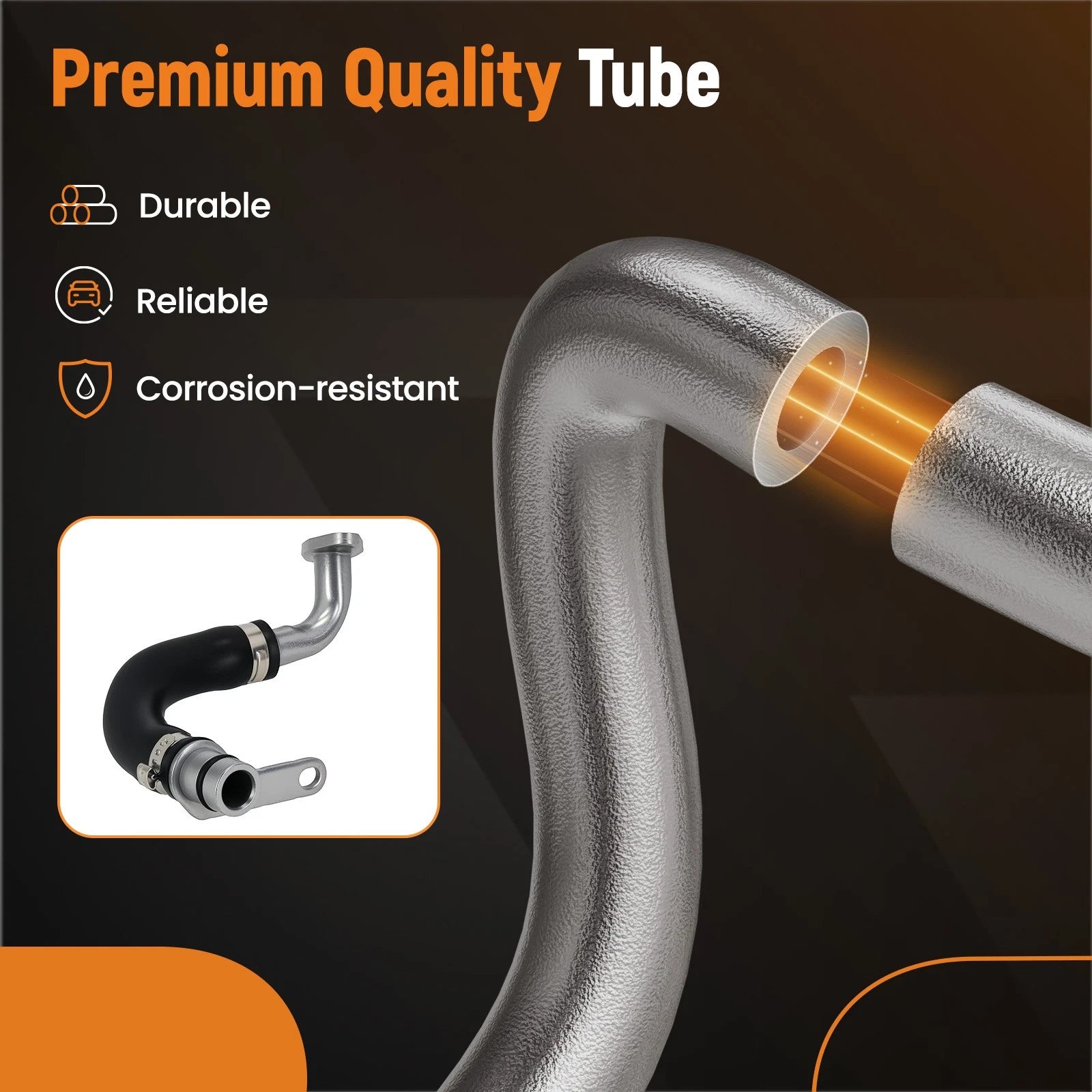 Turbo Oil Return Line Pipe for BMW 528i xDrive X1 X3 (2012-2017)