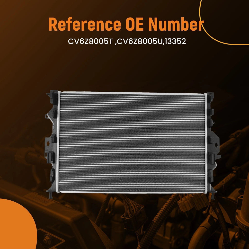 Aluminum Cooling Radiator for Ford Focus (2013–2018) 2.0L EcoBoost MT