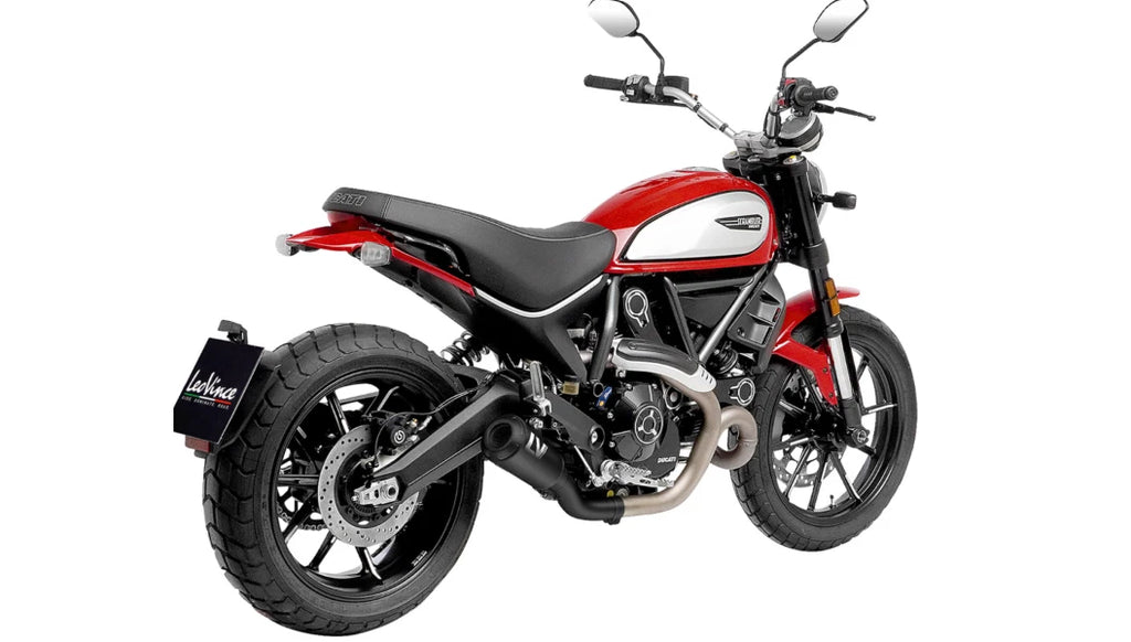 Leo Vince LV-10 Slip-On Muffler 15250FB for Ducati Scrambler (2015–2023)