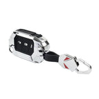 Silver Keyless Remote Key Fob Cover for Jeep Gladiator (2020-2024)