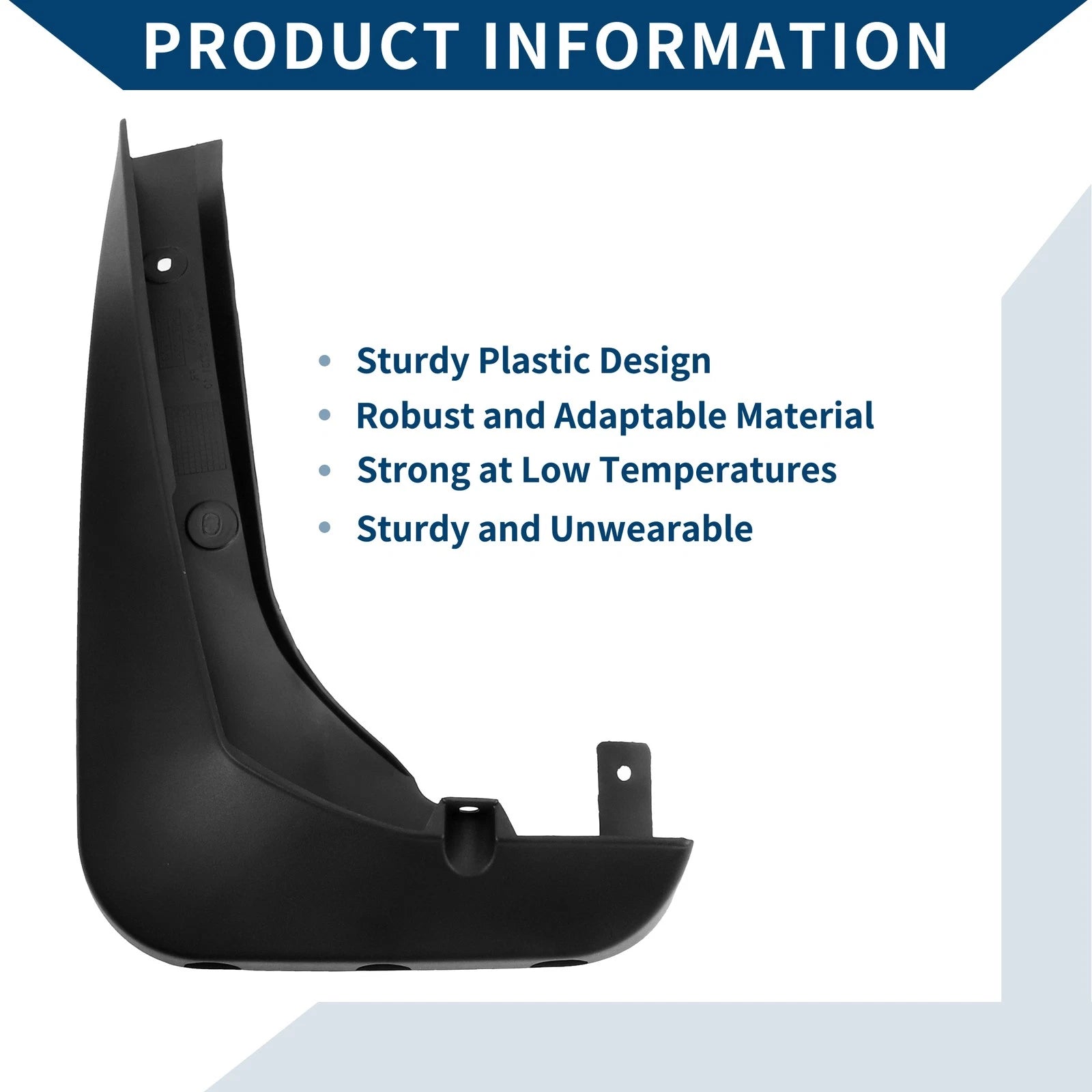 Set of 4 Mud Flaps Splash Guards for BMW X3 (2010–2017)