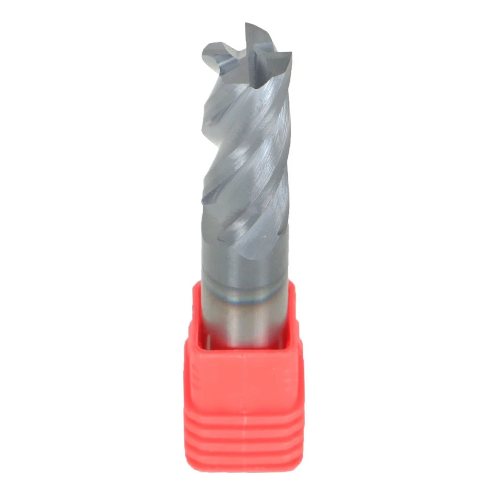 Carbide End Mill 4 Flute 1-1/4" Length for Precision Machining